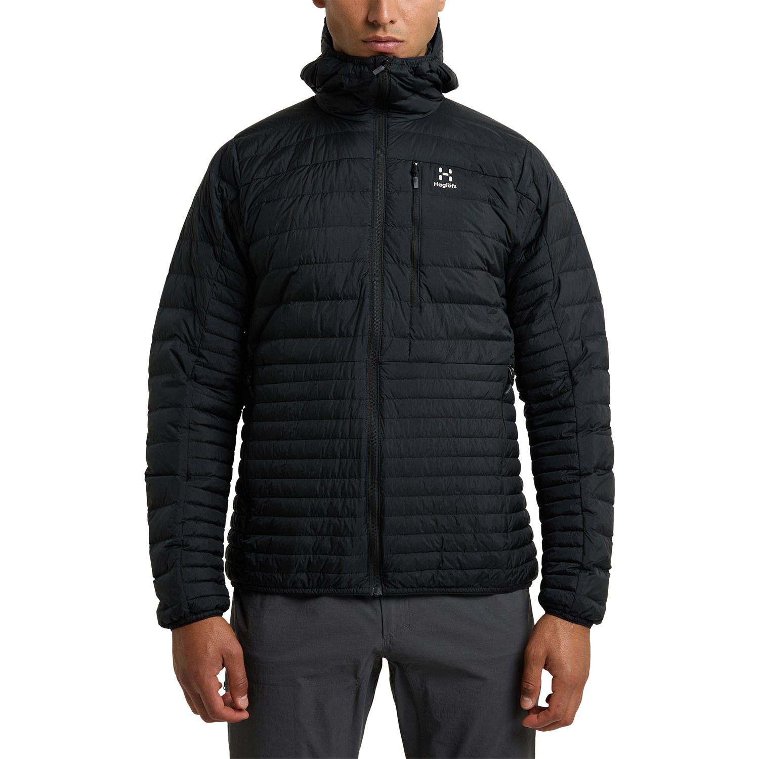 Haglöfs Micro Nordic Down Hood XXL Sort Dunjakker Haglöfs Micro Nordic Down Hood XXL Sort Dunjakker