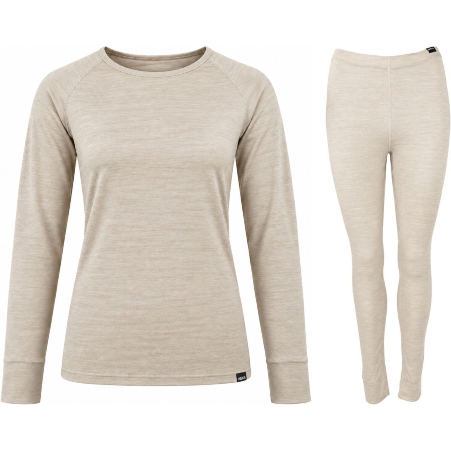 Helios Merino One Sæt, dame, beige Helios Merino One Sæt, dame, beige