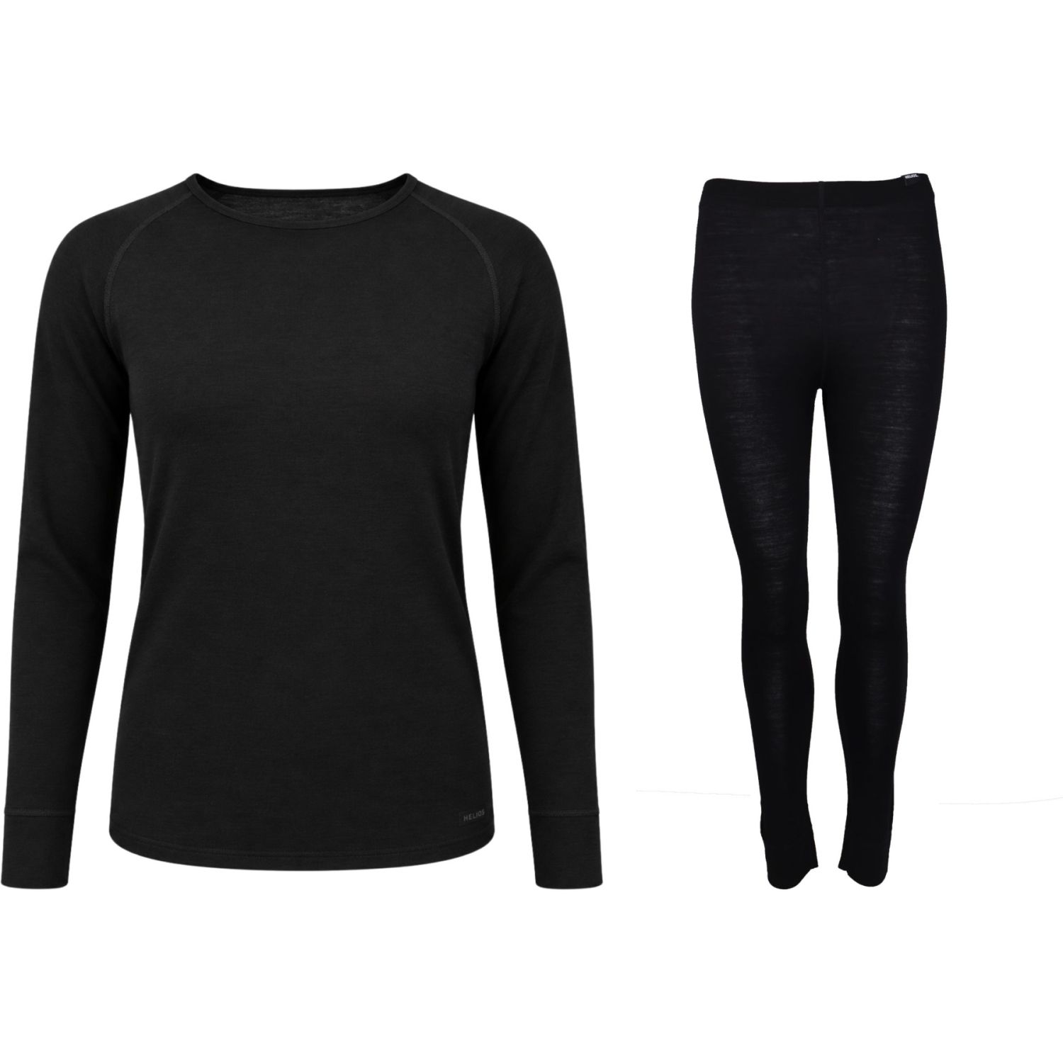 Helios Merino One, sæt, dame, sort Helios Merino One, sæt, dame, sort
