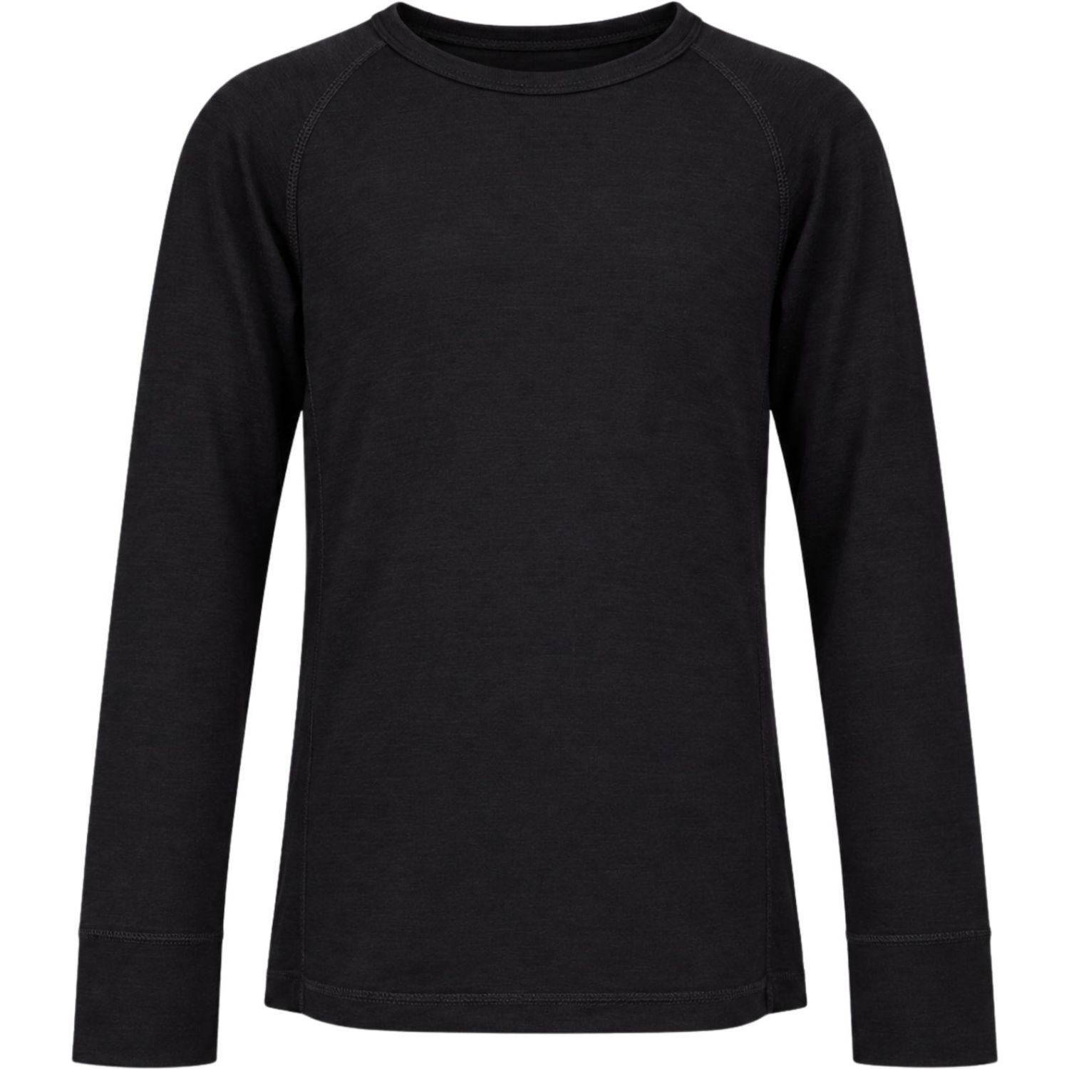 Helios Merino One, skiundertrøje, junior, sort Helios Merino One, skiundertrøje, junior, sort
