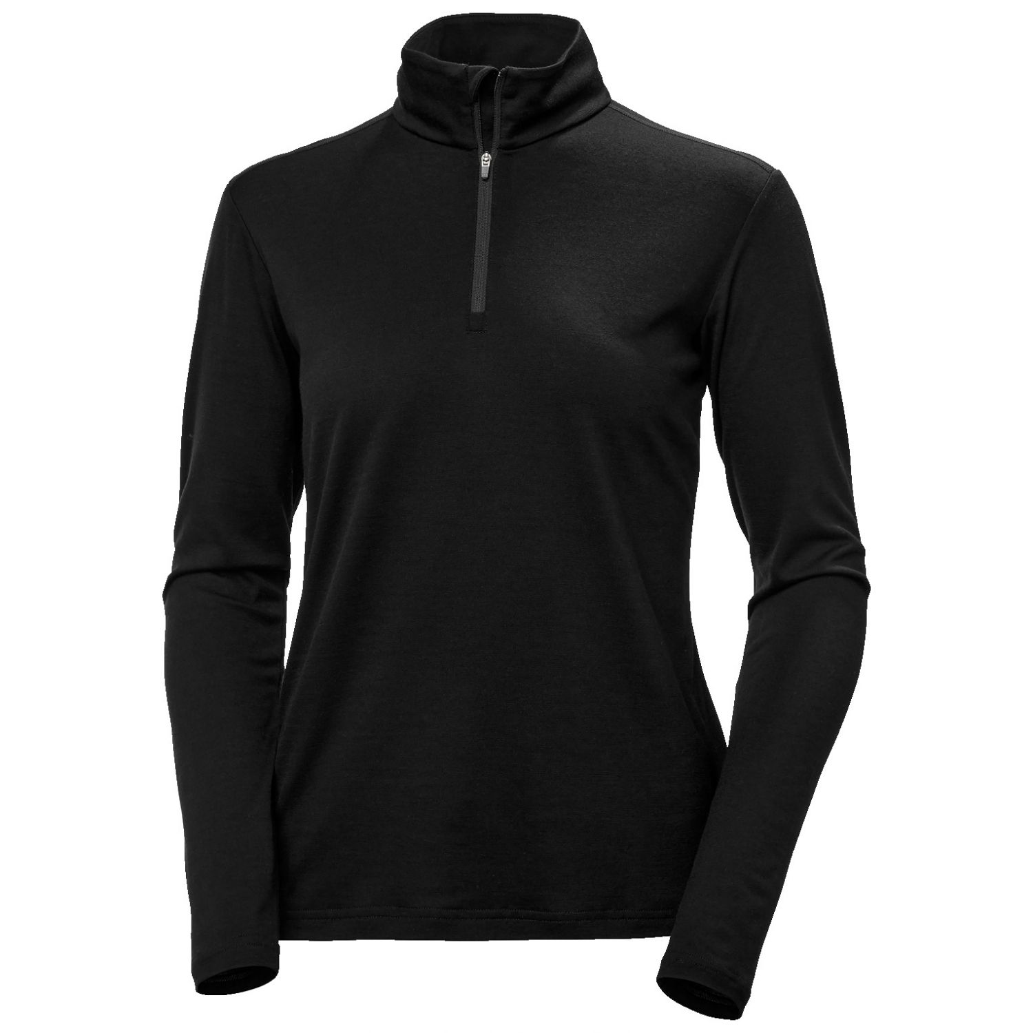Helly Hansen HH Merino 1/2 Zip, dame, sort Helly Hansen HH Merino 1/2 Zip, dame, sort