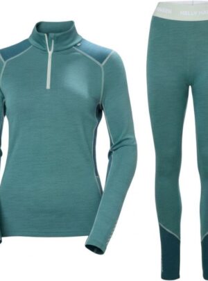 Helly Hansen Lifa Merino Midweight Sæt, dame, grøn