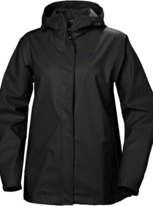 Helly Hansen Moss regnjakke, dame, sort