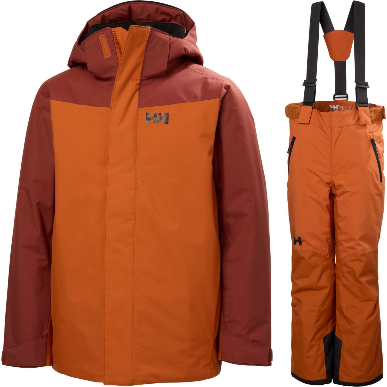 Helly Hansen Orionpeak Skisæt, børn, brun Helly Hansen Orionpeak Skisæt, børn, brun