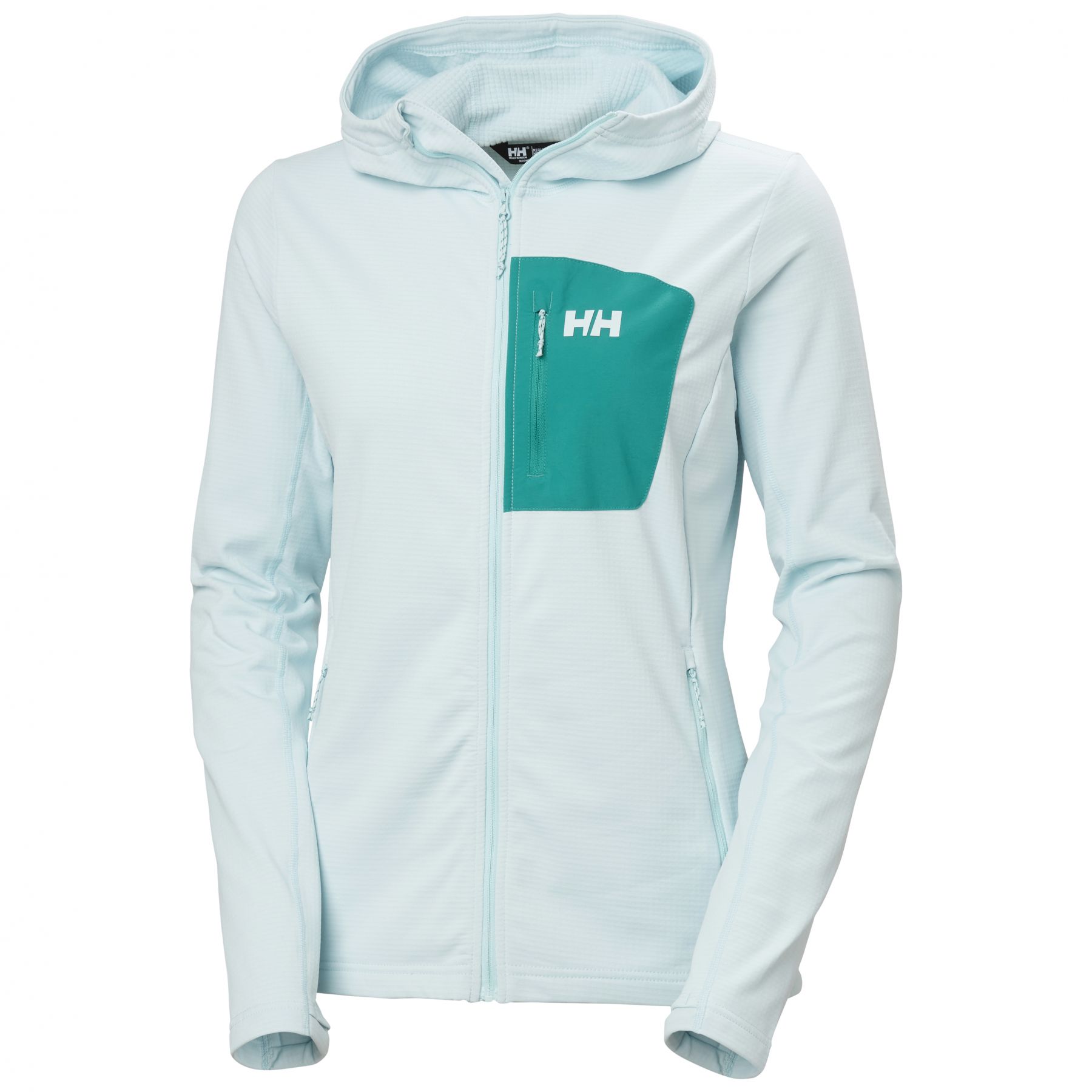 Helly Hansen Versalite Hooded, fleecejakke, dame, blå Helly Hansen Versalite Hooded, fleecejakke, dame, blå
