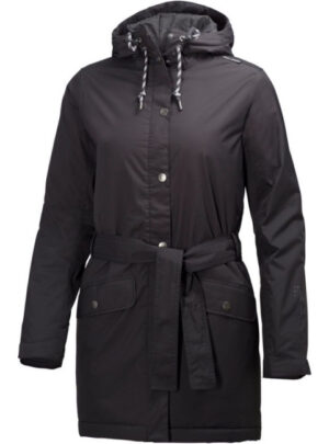 Helly Hansen W Lyness Insulated Coat, dame, sort