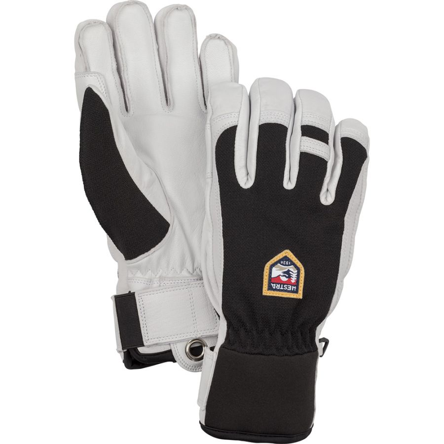 Hestra Army Leather Patrol skihandsker, sort Hestra Army Leather Patrol skihandsker, sort