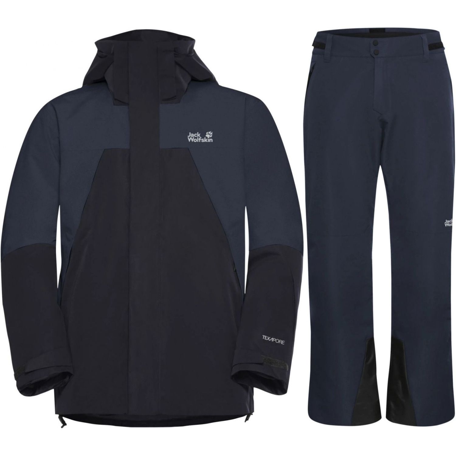 Jack Wolfskin Flowline 2L Ins skisæt, herre, mørkeblå Jack Wolfskin Flowline 2L Ins skisæt, herre, mørkeblå