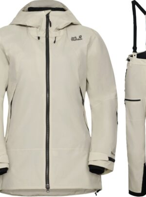 Jack Wolfskin Flowline Pro 2L Ins sæt, dame, beige