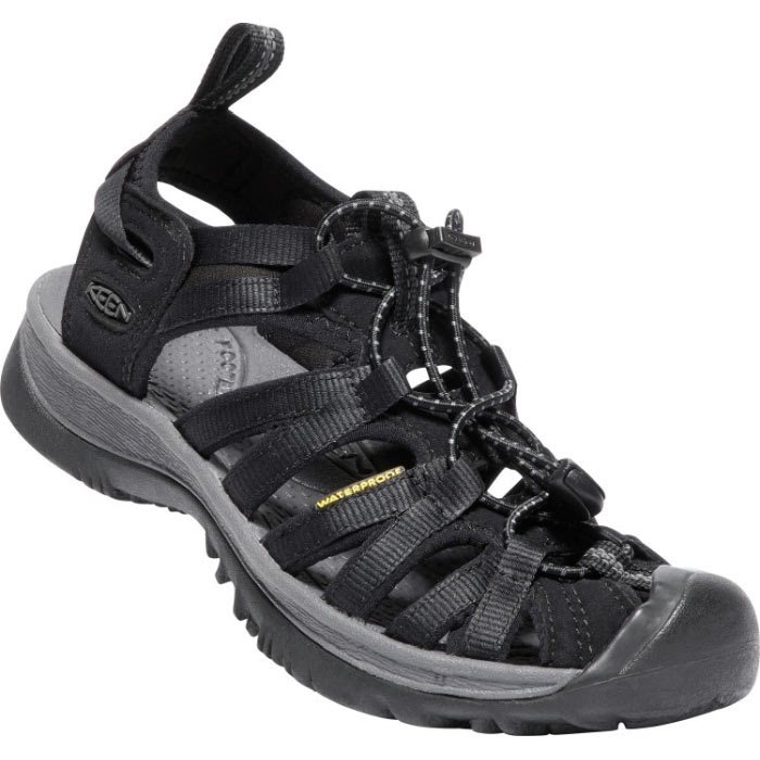 Keen Whisper sandal Women, black/magnet Keen Whisper sandal Women, black/magnet