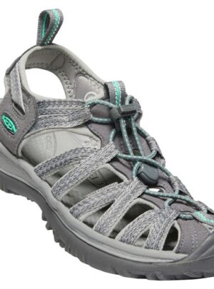 Keen Whisper sandal Women, med grey/peacock green