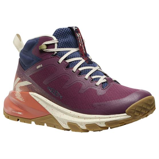 Keen Womens Targhee Apex Mid WP, Fig / Burnt Brick Keen Womens Targhee Apex Mid WP, Fig / Burnt Brick