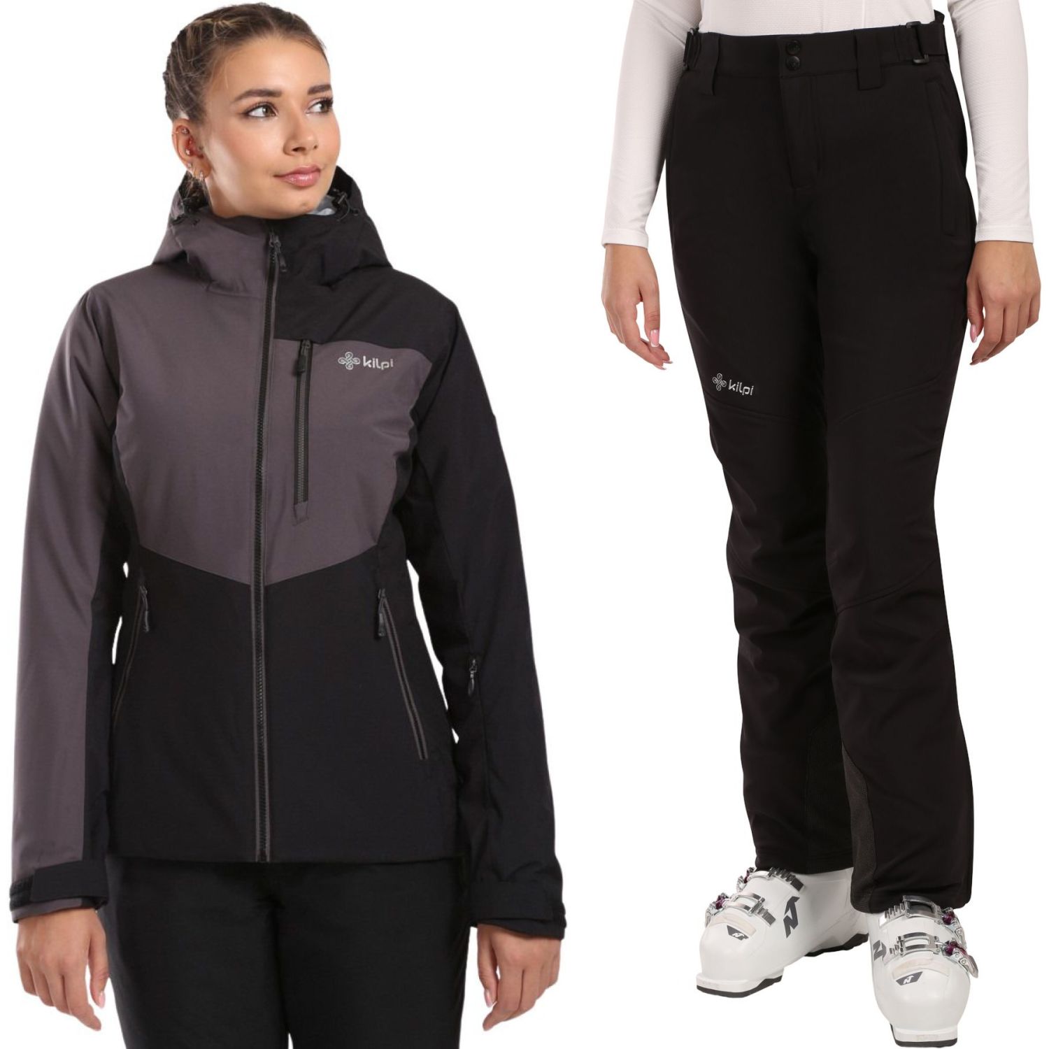Kilpi Flip/Rhea skisæt, dame, sort Kilpi Flip/Rhea skisæt, dame, sort