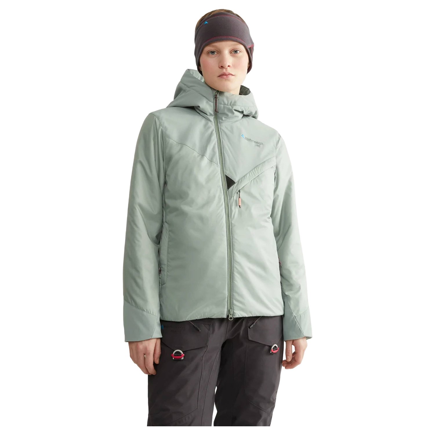 Klättermusen Urd Hood Jacket Dame S Grøn Fiberjakker Klättermusen Urd Hood Jacket Dame S Grøn Fiberjakker