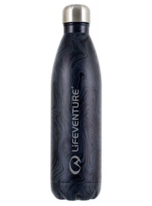 Lifeventure Insulated bottle / termoflaske, 0,75 L-black
