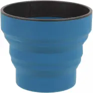 Lifeventure Silicone Ellipse Fleximug, Navy Blue - Kop