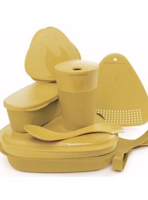 Light My Fire MealKit BIO / spisesæt-musty yellow
