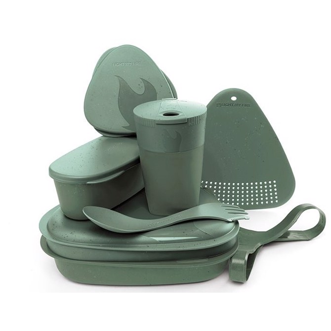 Light My Fire MealKit BIO / spisesæt-sandy green Light My Fire MealKit BIO / spisesæt-sandy green