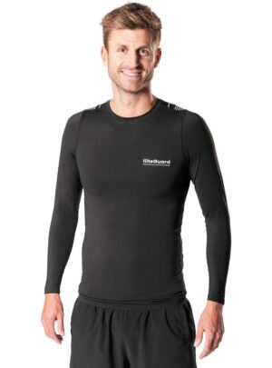Liiteguard Spine-Tech Baselayer LS, herre, sort