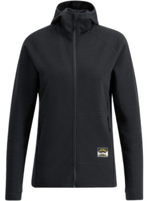 Lundhags Tived Merino Hoodie W, mellemlag, sort