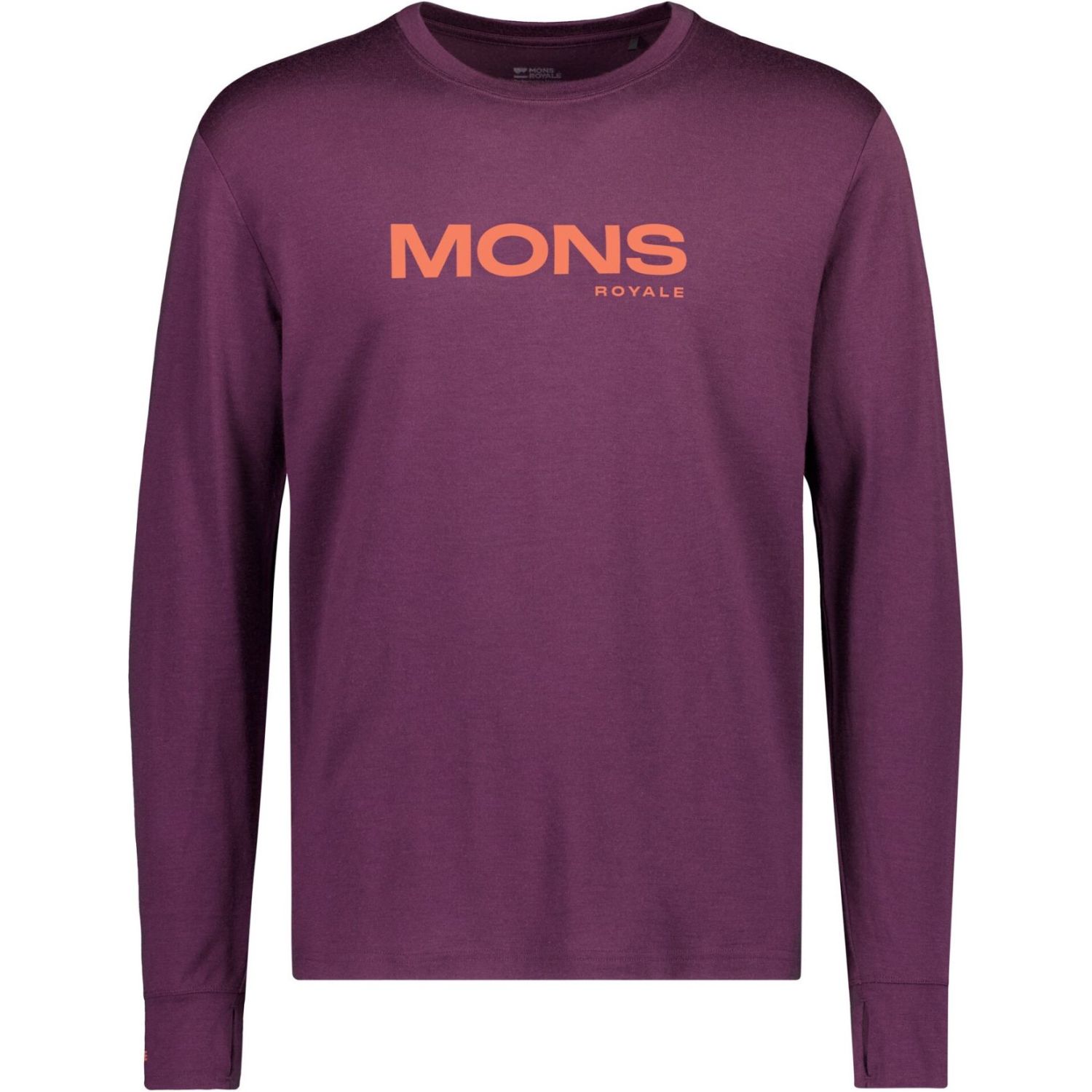 Mons Royale Yotei Merino Classic Long Sleeve, skiundertrøje, herre, lilla Mons Royale Yotei Merino Classic Long Sleeve, skiundertrøje, herre, lilla