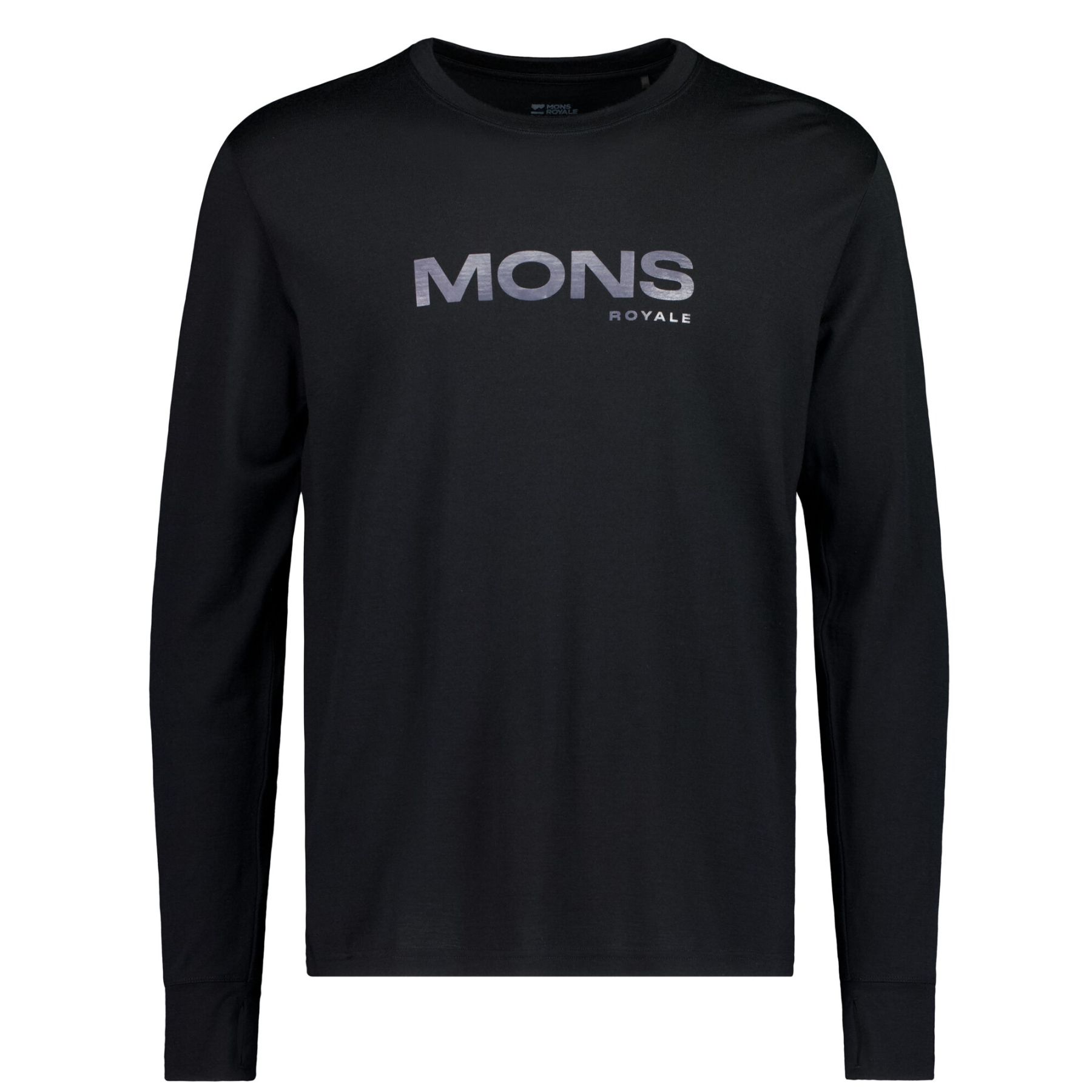 Mons Royale Yotei Merino Classic Long Sleeve, skiundertrøje, herre, sort Mons Royale Yotei Merino Classic Long Sleeve, skiundertrøje, herre, sort