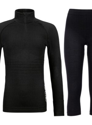 Ortovox 230 Competition 1/2 zip / 3/4 pant, sæt, dame, sort