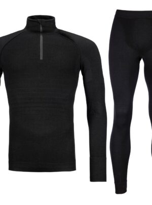Ortovox 230 Competition 1/2 zip, sæt, herre, sort