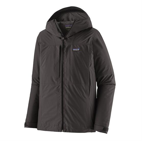Patagonia Mens Insulated Boulder Fork Rain Jacket, Black Patagonia Mens Insulated Boulder Fork Rain Jacket, Black