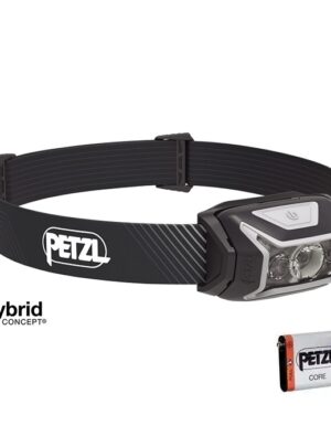 Petzl Actik Core pandelampe 600 lm, grey/black