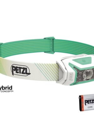 Petzl Actik Core pandelampe 600 lm, grøn/hvid