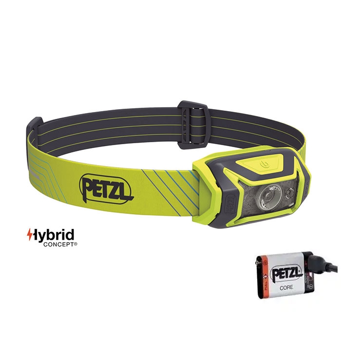 Petzl Tikka Core pandelampe 450 lm, yellow Petzl Tikka Core pandelampe 450 lm, yellow