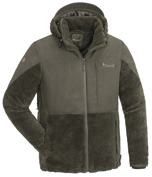 Pinewood Esbo Pile jakke, suede brown Pinewood Esbo Pile jakke, suede brown
