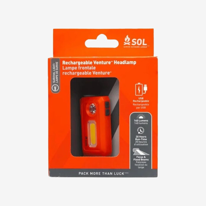SOL - Venture Headlamp Recharge SOL - Venture Headlamp Recharge