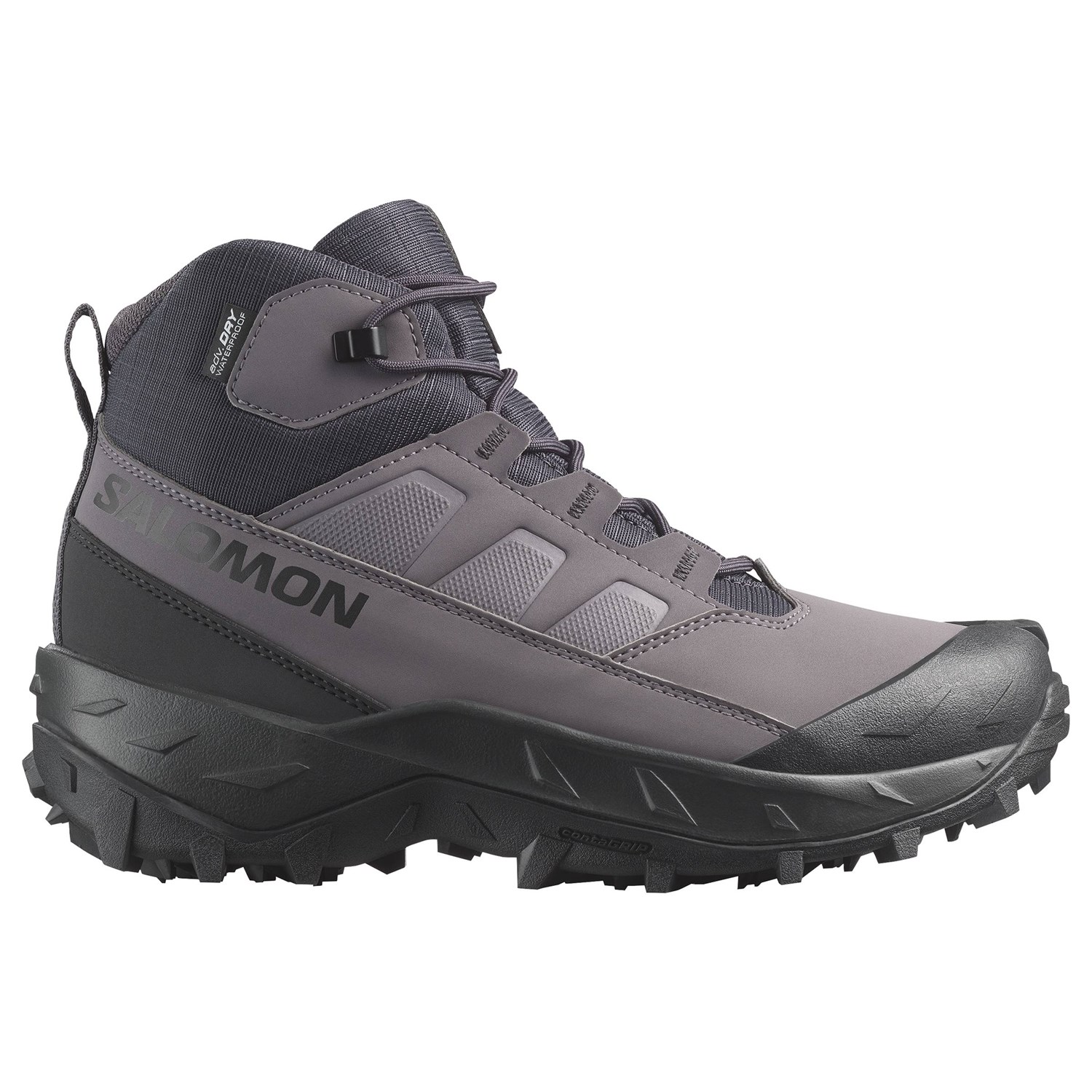 Salomon Crosstrak WP Dame EU 38 Grå/Sort Vinterstøvler Salomon Crosstrak WP Dame EU 38 Grå/Sort Vinterstøvler