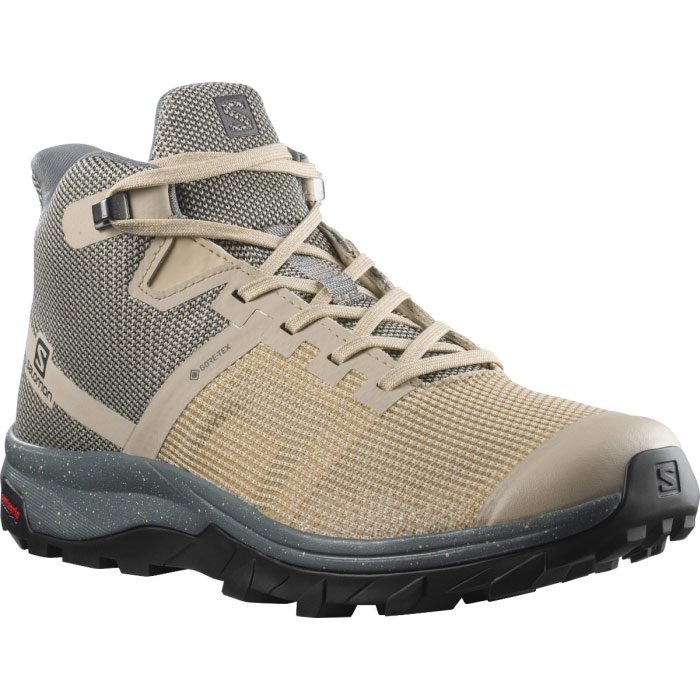 Salomon Outline Prism Mid GTX Woman, safari/StoWea Salomon Outline Prism Mid GTX Woman, safari/StoWea