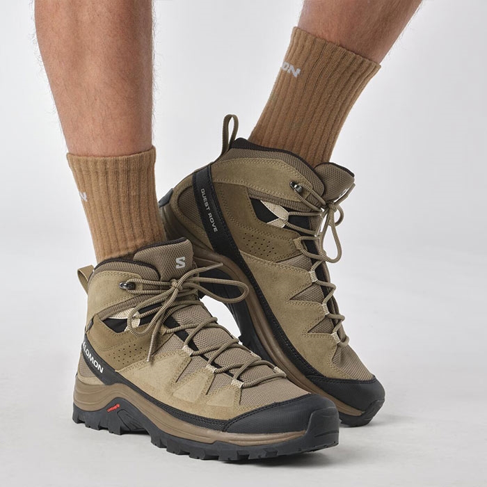 Salomon Quest Rove GTX, kangaroo/kelp/black Salomon Quest Rove GTX, kangaroo/kelp/black