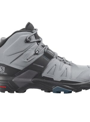 Salomon X Ultra 4 Mid Wide GTX Woman, quarry/black/leg.