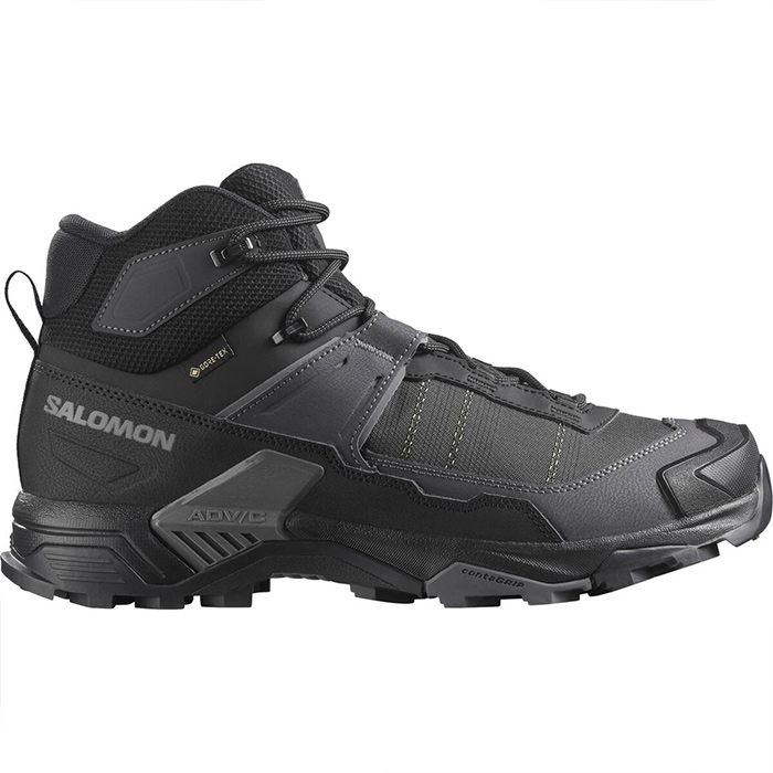 Salomon X Ultra 5 Mid Wide GTX Men, black/asphalt Salomon X Ultra 5 Mid Wide GTX Men, black/asphalt