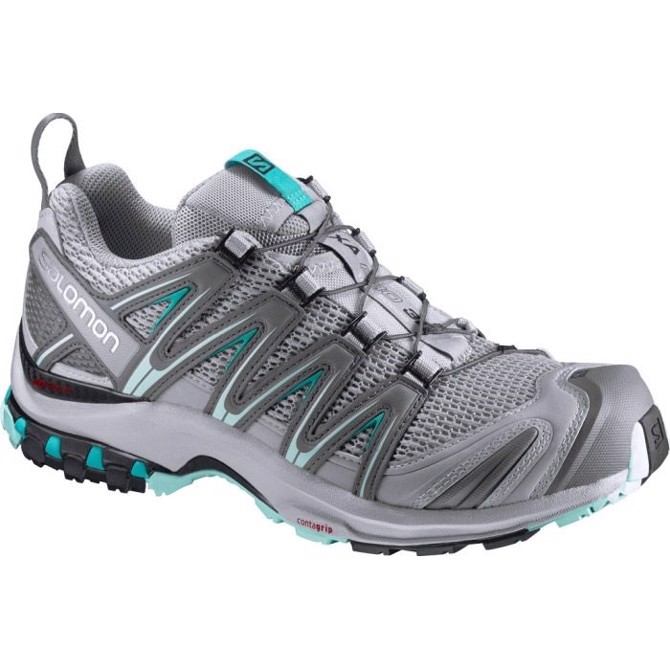 Salomon XA Pro 3D Women, quarry/p.blue/a.blue Salomon XA Pro 3D Women, quarry/p.blue/a.blue