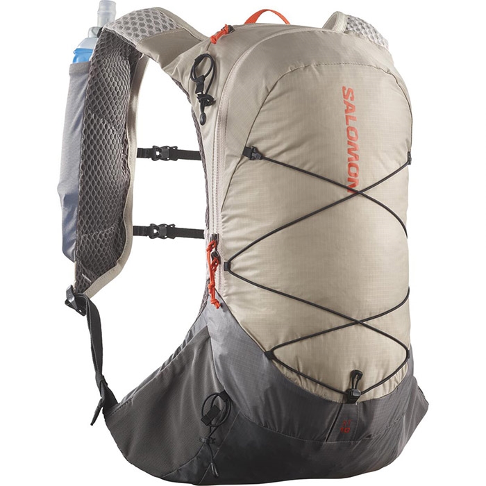 Salomon XT 10 rygsæk-feather gray/plum Salomon XT 10 rygsæk-feather gray/plum