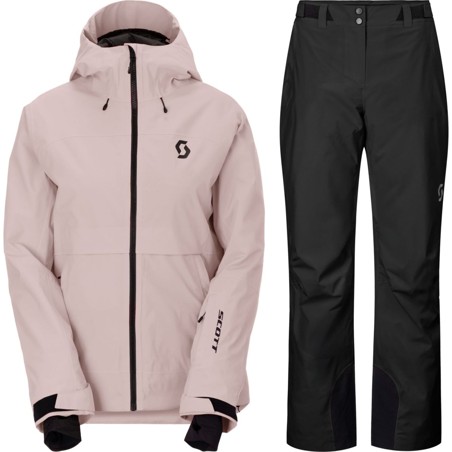 Scott Ultimate Dryo 10 Skisæt, dame, rosa/sort Scott Ultimate Dryo 10 Skisæt, dame, rosa/sort