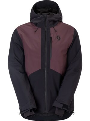Scott Ultimate Dryo 10, skijakke, herre, sort/bordeaux
