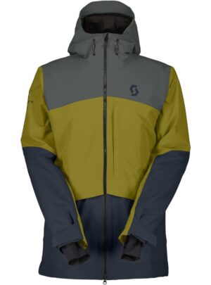 Scott Ultimate Dryo Ripstop, skijakke, herre, grå/grøn