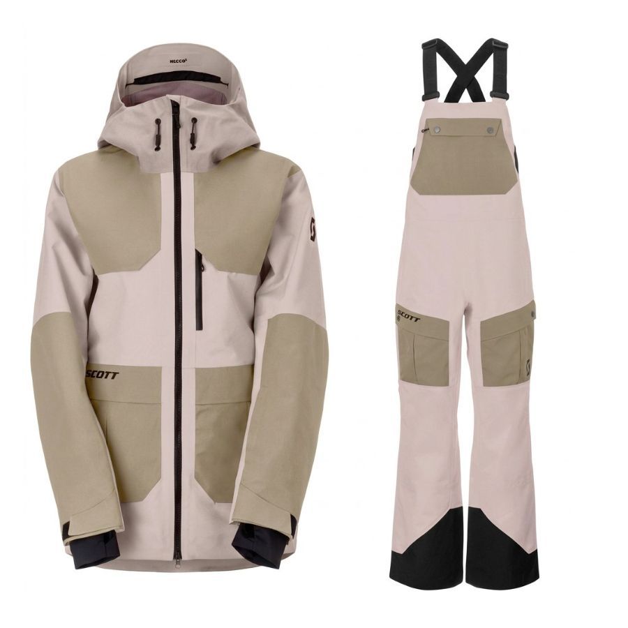 Scott Vertic Utility 3L Skisæt, dame, pink/beige Scott Vertic Utility 3L Skisæt, dame, pink/beige