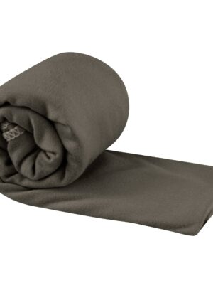 Sea to Summit Pocket Towel S - 40 x 80 cm Grøn/Brun Hurtigtørrende håndklæder
