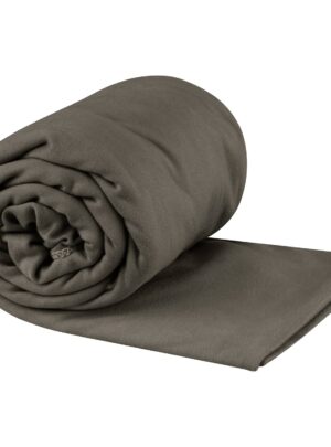 Sea to Summit Pocket Towel XL - 75 x 150 cm Grøn/Brun Hurtigtørrende håndklæder