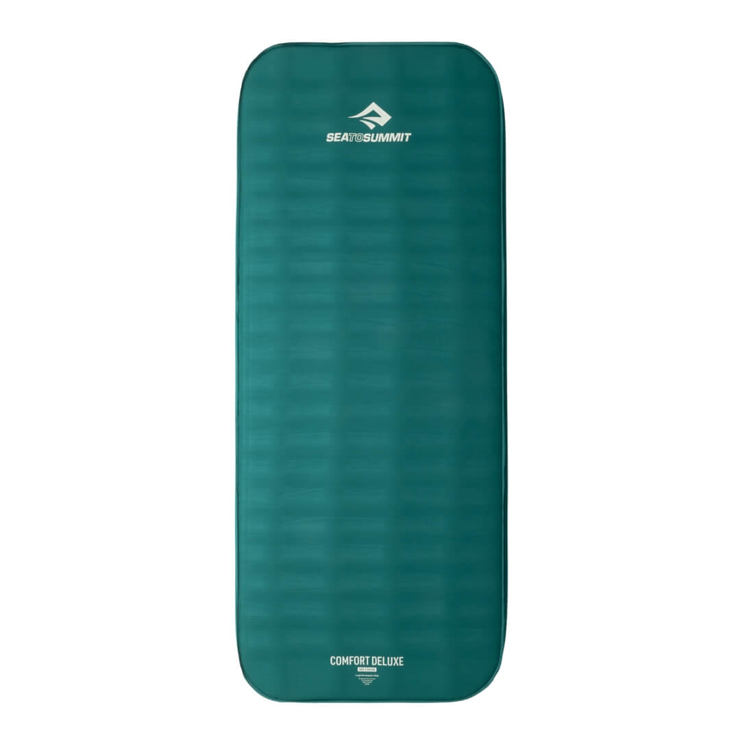 Selvoppusteligt liggeunderlag - Sea to Summit Comfort Deluxe - Rektangulær - Large - Grøn Selvoppusteligt liggeunderlag - Sea to Summit Comfort Deluxe - Rektangulær - Large - Grøn