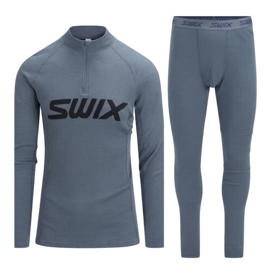 Swix RaceX Merino Sæt, herre, grå Swix RaceX Merino Sæt, herre, grå