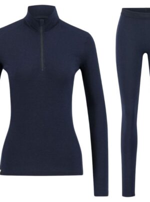 Ulvang Hero Half Zip/Hero Tights skiundertøjssæt, dame, mørkeblå